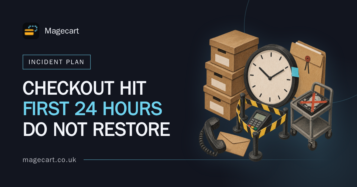 Checkout Page Compromised: What to Do in the First 24 Hours