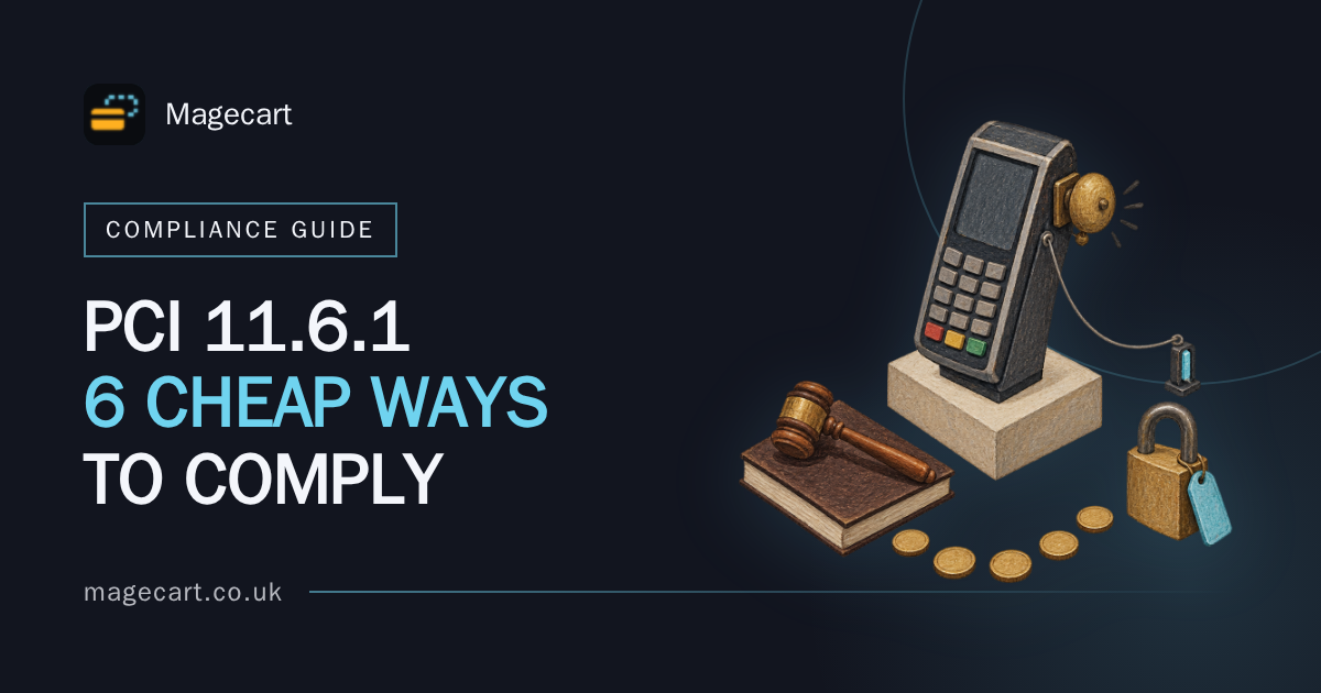 Six Cheap Ways to Satisfy PCI DSS 11.6.1 on a Budget